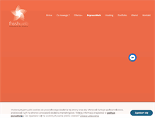 Tablet Screenshot of freshweb.pl